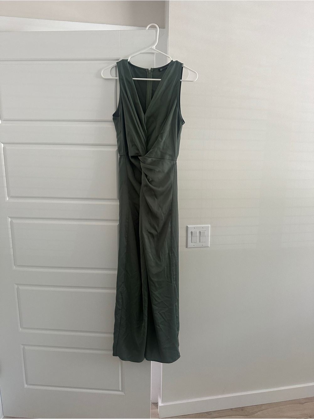 Women’s Sage Satin Dress